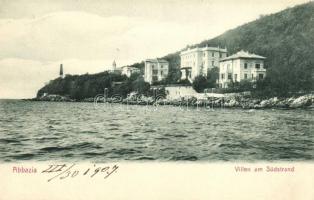 Abbazia, villas