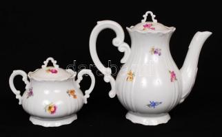 Zsolnay hiányos étkészlet, teás készlet, hiányos mokkás készlet, matricás, jelzett, hibátlan, összes...