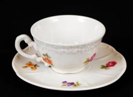 Zsolnay hiányos étkészlet, teás készlet, hiányos mokkás készlet, matricás, jelzett, hibátlan, összes...