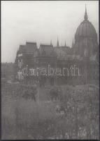 1953. május 10. Rákosi Mátyás választási beszéde az országház előtt, 4 db jelzetlen fotó Kotnyek Ant...