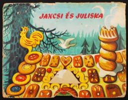 Grimm: Jancsi és Juliska. Prague, 1974, Artia. Lapozásnál, színes, felálló rajzokkal illusztrált. Viseletes állapotban.