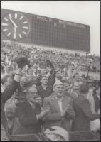 1954. május 23. Budapest, Népstadion, angol-magyar mérkőzés, tudósít Szepesi György, 5 db jelzetlen ...