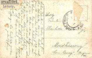 Jókő, Horthy Béla festő feleségének, Horthy Charliotte-nak küldött képeslap / postcard to Béla Horth...