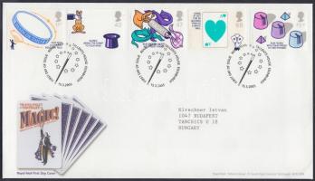 Illúzió és varázslat sor FDC-n, Illusion and magic set on FDC