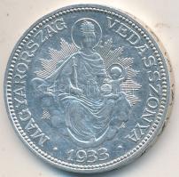 1933. 2P Ag "Madonna" T:2,2-
Adamo P7