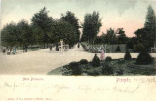 Pöstyén, Pistyan; park