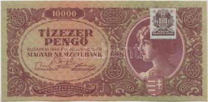 1945. 10.000P (39x) főleg (néhány kivétellel) sorszámkövetők T:I,I-