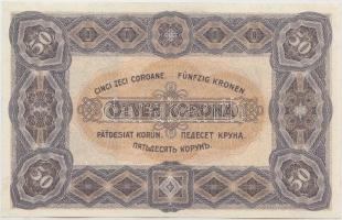 1920. 50K "Orell Füssli Zürich" (2x) sorszámkövetők T:II-