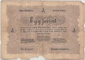 1848. 1Ft + 2Ft "Kossuth bankó" T:IV