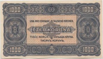 1923. 1000K "8 FILLÉR - NYOLC FILLÉR" felülnyomással T:I-
Adamo K37B