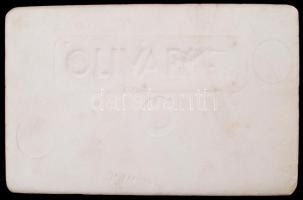 Olivari réz kilincs készlet, jelzett, eredeti dobozában, h:17 cm