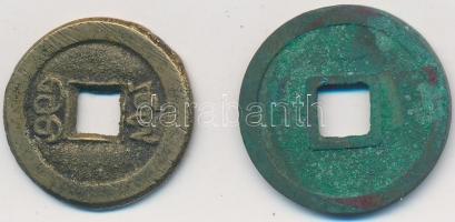 Kína Császárság / Tang Dinasztia 618-907. 1C Br "Kai-Yuan Tung-Pao" (4.68g) + Chi'ng ...