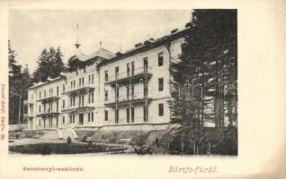 Bártfafürdő, Széchenyi szálloda, Divald Adolf kiadása / hotel