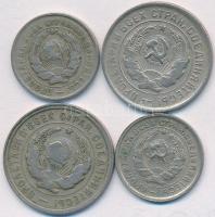 Szovjetunió 1931-1933. 10k (2x) + 20k (2x) T:2,2-,3
Soviet Union 1931-1933. 10 Kopek (2x) + 20 Kopek...