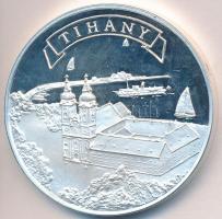 DN "Balaton - Hungary / Tihany" fém emlékérem, "Darvas & Darvas" jelzéssel, ...