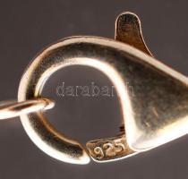 Paua függő ezüst (Ag) láncon, 5,6 g