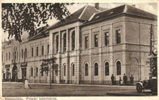 Kisújszállás, Polgári leányiskola; Platz Ferenc könyv- és papírkereskedő kiadása (Rb)
