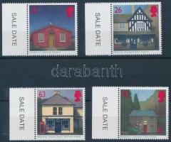 100 éves a brit postamesteri szövetség ívszéli sor, Centenary of British postmaster association margin set