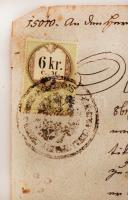 1812 Linz, német nyelvű ex officio levél Karl Freiherr von Lempurch (1789-?) későbbi császári tanács...