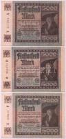 Németország / Weimari Köztársaság 1922. 500M (5x) + 1922. 5000M (3x) T:II-,III,III-
Germany / Weimar...