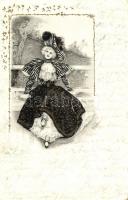 Lady litho (b)