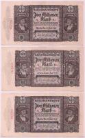 Németország / Weimari Köztársaság 1923. 20.000M (4x) + 500.000M + 2.000.000M (4x) + 20.000.000M + 10...