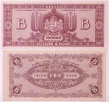 1946. 10.000BP + 100.000BP T:I,I- kis sarokkopás