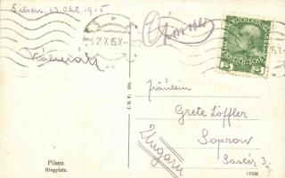 Plzen, Pilsen; Ringplatz / main square