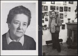 Gobbi Hilda (1913-1988) Kossuth-díjas színművésznő, érdemes és kiváló művész 4db fényképe a művésznő...