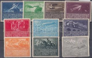 1933 Bécsi WIPA 10 klf levélzáró