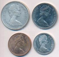 Kanada 1967. 1c + 5c + 10c Ag + 25c Ag T:2,PP
Canada 1967. 1 Cent + 5 Cents + 10 Cents Ag + 25 Cents...