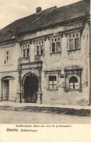 Beszterce, Sattlergasse, Haus aus dem 16. Jahrhundert