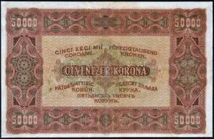 1923. 50.000K forgalmi ékezethibával (HÓ 1-EN.) T:restaurált