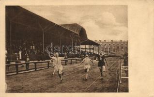 1913 K.A.O.E. verseny, Weinreb, Rákos, Boros, Schubert, kiadja 'Klasszikus pillanatok vállalata' / Hungarian running race (EK)