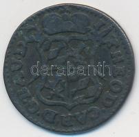 Liege 1750. 1L Cu "John Theodore" T:2-
Liege 1750. 1 Liard "John Theodore" C:VF
...