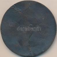 1975. "Kohó- és Gépipari Ágazati Kiállítás - Alkotóifjúság" Br plakett (80mm) T:2