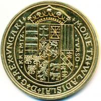 DN "1506. Tallér II. Ulászló" aranyozott fém emlékérem (46mm) T:2(PP)