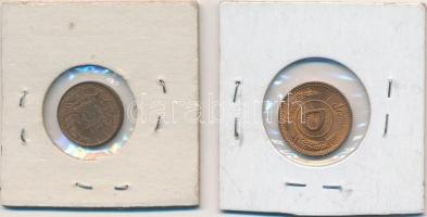 Afganisztán 1937. 2p + 5p + 1961. 2A + 5A T:1-,2
Afghanistan 1937. 2 Pul + 5 Pul + 1961. 2 Afghanis ...