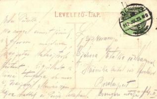 Besztercebánya, Felsőbb leányiskola, Machold F. kiadása / girl school