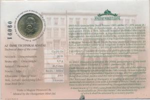 2003. 20Ft "Deák Ferenc" első napi veret számozott emléklapon T:BU
Adamo FOEM2