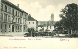 Késmárk, Régi és új lyceum / Altes und neues Lyceum / school buildings