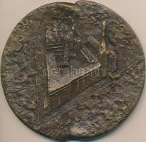 Lengyelország 1985. "Szczecin - A Szocialista Országok Festőinek XI. Kiállítása" Br plaket...