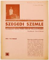 1931 Szegedi Szemle, Városfejlesztési folyóirat, IV. évfolyam 8. szám, 20p