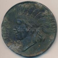 Amerikai Egyesült Államok DN "Szerencsepénz / Puebla Colorado" fém emlékérem (69mm) T:3 
U...