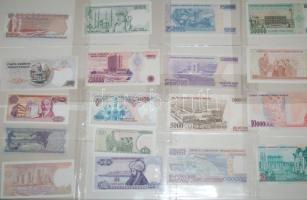 Törökország 18db klf modern bankjegy T:I