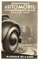 1938 Internationale Automobil- und Motorrad-Ausstellung, Berlin / automobile exhibition in Berlin, So. Stpl