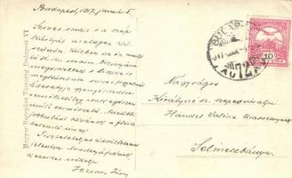 Budapest, IV Károly király és Zita királyné koronázása; Fotó Révész és Bíró (EK)