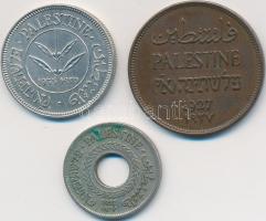 Palesztína 1927. 2M + 5M + 1935. 50M Ag T:2
Palestine 1927. 2 Mils + 5 Mils + 1935. 50 Mils Ag C:XF
