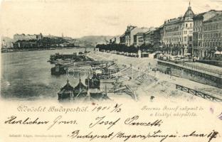 Budapest V. Belgrád rakpart (Ferencz József Rakpart) (EK)