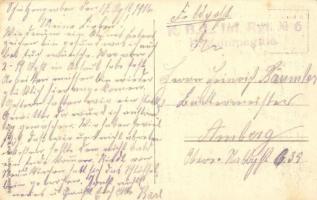 Ein am 20. 5. 1916 in Wich abgestürztes französ. Flugzeug / crashed French military aircraft